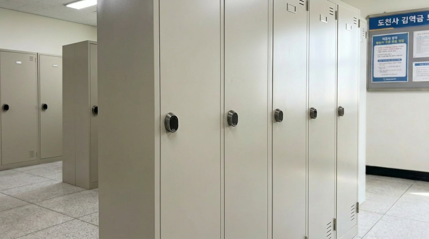 Public institution staff locker